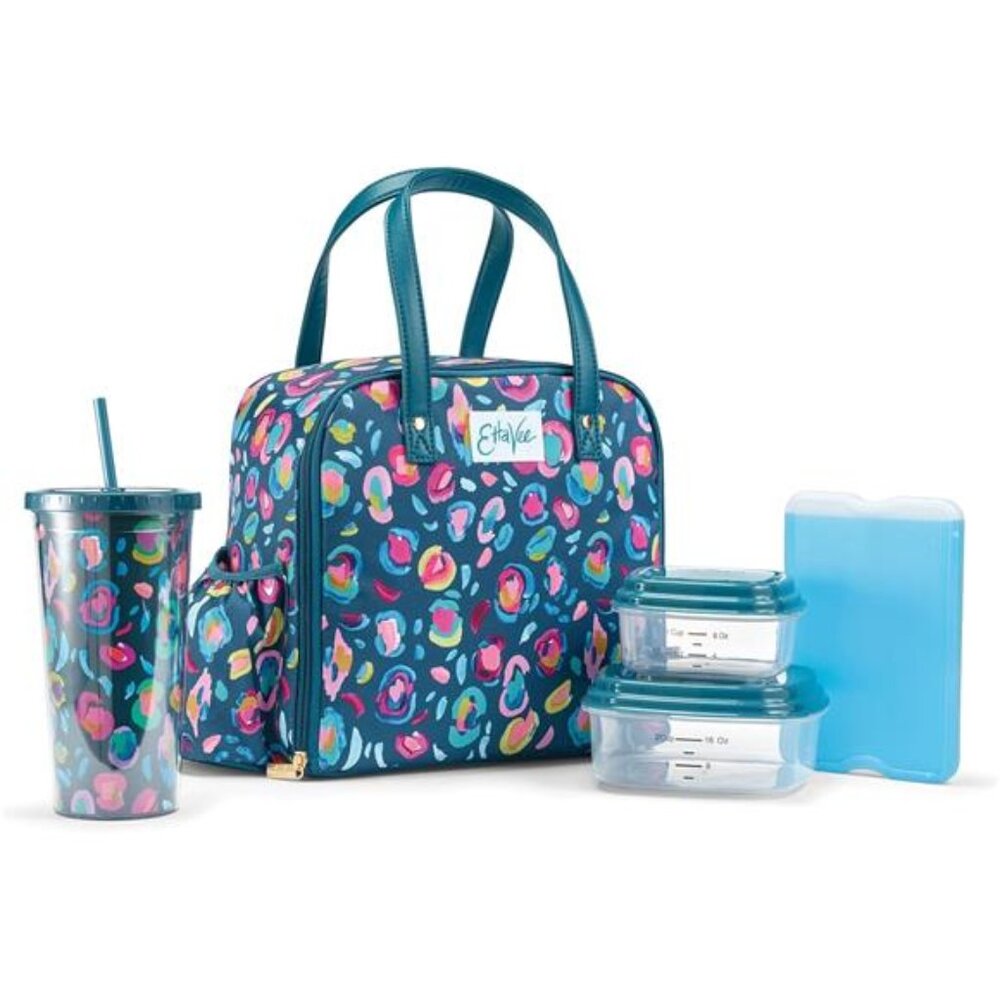 Lunch Bag For Women, Insulated Womens Lunch Bag For Work, Leakproof & Stain